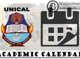 University of Calabar (UNICAL) Revised Academic Calendar for 2019/2020 Academic Session | CHECK NOW