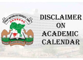 Yusuf Maitama Sule University Kano (YUMSUK) Disclaimer on Circulated Academic Calendar | CHECK NOW
