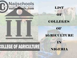 Full List of NBTE Accredited & Approved Colleges of Agriculture in Nigeria