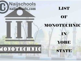 Full List of Accredited Monotechnics in Yobe State Nigeria