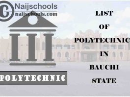 Full List of Accredited Federal & State Polytechnics in Bauchi State Nigeria
