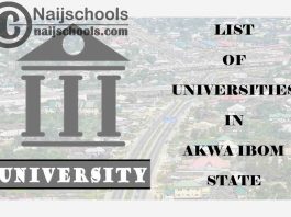 Full List of Federal, State & Private Universities in Akwa Ibom State Nigeria