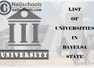 Full List of Federal, State & Private Universities in Bayelsa State Nigeria