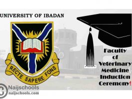 University of Ibadan (UI) Announces its Faculty of Veterinary Medicine 50th Induction Ceremony Schedule | CHECK NOW