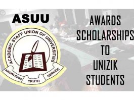 ASUU Awards N1.5m Scholarships to Nnamdi Azikiwe University (UNIZIK) Students | CHECK NOW