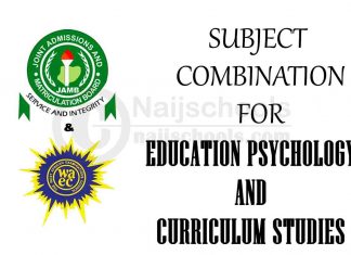Subject Combination for Education Psychology and Curriculum Studies