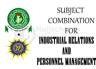 Subject Combination for Industrial Relations and Personnel Management