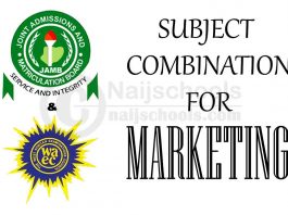 JAMB and WAEC (O'Level) Subject Combination for Marketing