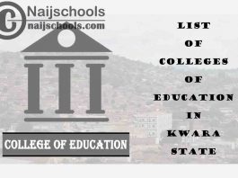 Full List of Accredited Colleges of Education in Kwara State Nigeria