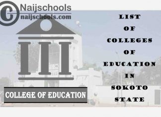 Full List of Accredited Colleges of Education in Sokoto State Nigeria