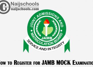 How to Register for JAMB 2023 Mock CBT Examination