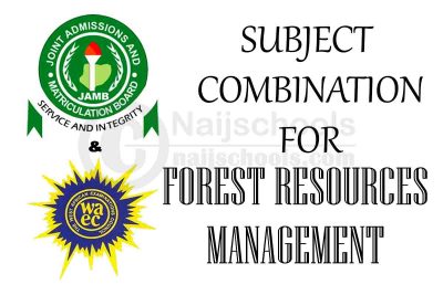 Subject Combination for Forest Resources Management