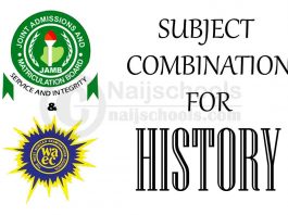 JAMB and WAEC (O'Level) Subject Combination for History