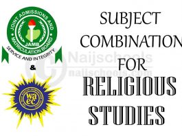 JAMB and WAEC (O'Level) Subject Combination for Religious Studies