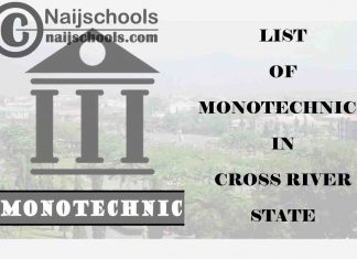 Full List of Accredited Monotechnics in Cross River State Nigeria