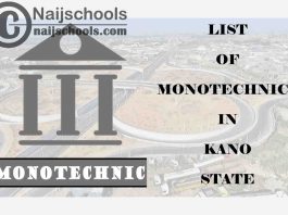 Full List of Accredited Monotechnics in Kano State Nigeria