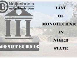 Full List of Accredited Monotechnics in Niger State Nigeria