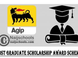 Nigerian Agip Exploration (NAE) Limited Post Graduate Scholarship Award Scheme 2021/2022 | APPLY NOW