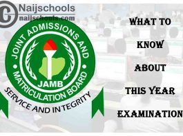 What to Know About this Year 2022 JAMB Examination