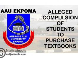 Ambrose Alli University (AAU) Ekpoma Notice on Alleged Compulsion of Students to Purchase Textbooks | CHECK NOW