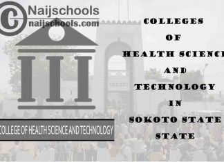 Full List of Colleges of Health Science and Technology in Sokoto State Nigeria