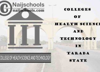 Full List of Colleges of Health Science and Technology in Taraba State Nigeria