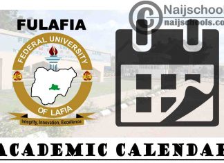 Federal University Lafia (FULAFIA) Adjusted Academic Calendar for 2020/2021 Academic Session | CHECK NOW