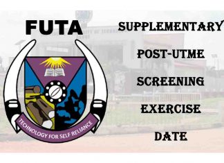 Federal University of Technology Akure (FUTA) 2020/2021 Supplementary Post-UTME Screening Exercise Date | CHECK NOW