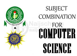 JAMB & WAEC Subject Combination for Computer Science