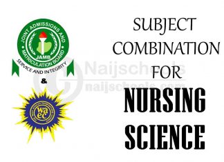 Subject Combination for Nursing Science