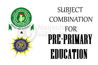 Subject Combination for Pre-Primary Education
