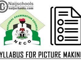 NECO Syllabus for Picture Making 2023/2024 SSCE & GCE | DOWNLOAD & CHECK NOW