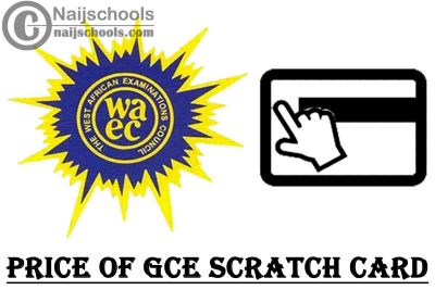 Price & Seling Points of WAEC 2022 GCE Scratch Card