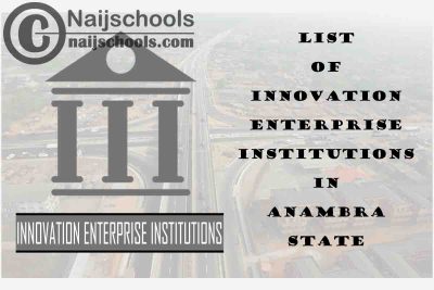 Full List of Innovation Enterprise Institutions in Anambra State Nigeria