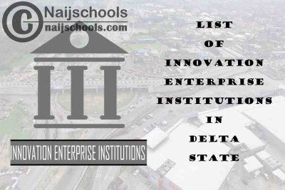 Full List of Innovation Enterprise Institutions in Delta State Nigeria