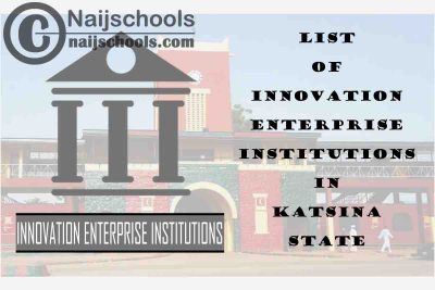Full List of Innovation Enterprise Institutions in Katsina State Nigeria
