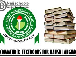 JAMB 2022 Recommended Textbooks for Hausa Language