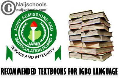 JAMB Recommended Textbooks for Igbo Language 2023 Exam