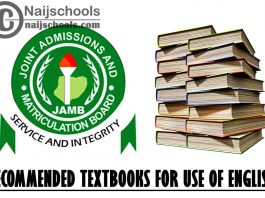 JAMB Recommended Textbooks for Use of English 2022 CBT Exam