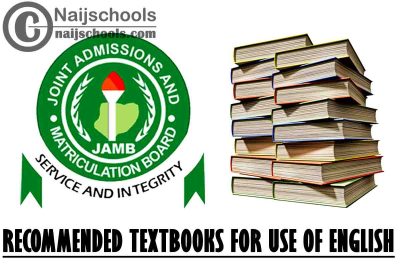 JAMB Use of English Recommended Textbooks for 2024/25 UTME