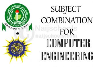 JAMB & WAEC Subject Combination for Computer Engineering