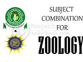 JAMB and WAEC (O'Level) Subject Combination for Zoology