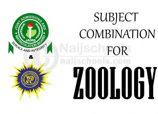 JAMB & WAEC Subject Combination for Zoology