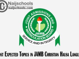 Most Expected Topics in JAMB Hausa Language 2023 Exam