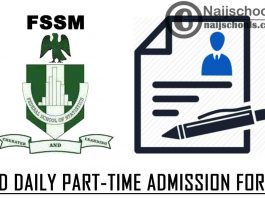 Federal School of Statistics Manchok (FSSM) Kaduna ND Daily Part-Time (DPT) Admission Form for 2021/2022 Academic Session | APPLY NOW