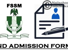 Federal School of Statistics Manchok (FSSM) Kaduna ND Full-Time Admission Form for 2021/2022 Academic Session | APPLY NOW