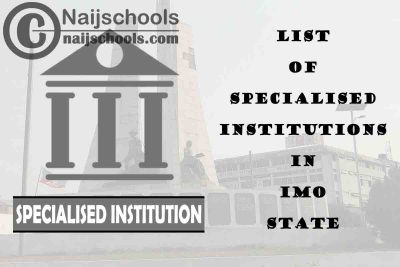 Full List of Specialised Institutions in Imo State Nigeria