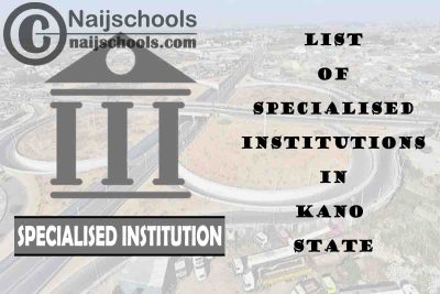 Full List of Specialised Institutions in Kano State Nigeria