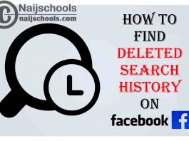How to Find Deleted Search History on Your Facebook