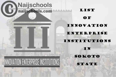 Full List of Innovation Enterprise Institutions in Sokoto State Nigeria